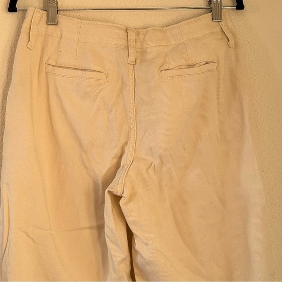 A New Day Cream Stretch Straight Leg Pants Women Size 6 - Picture 6 of 7
